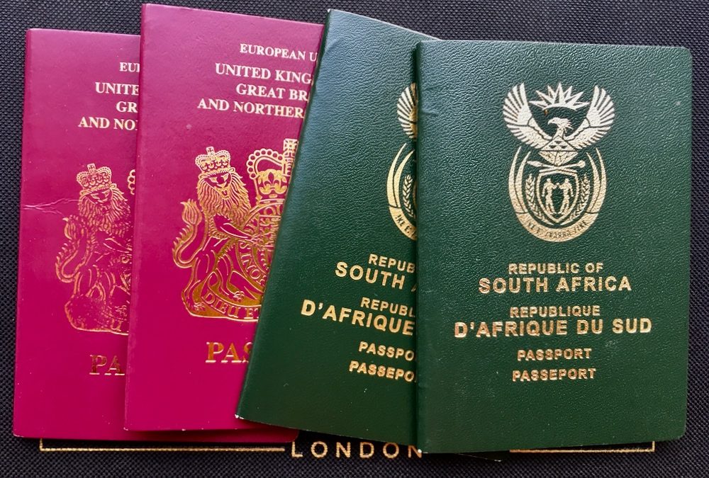 Two passports – dual citizenship